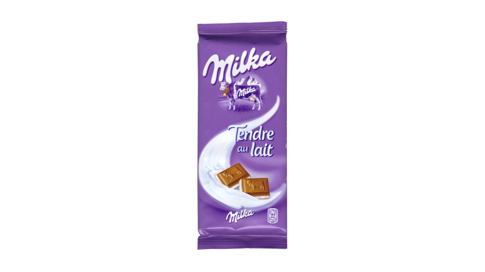 Chocolat Milka Tendre au lait